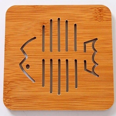 Promotion Clearance Bamboo Hollow Coaster Large Fish Bone Design Durable Kitchen Table Protecting Wood Cup Bowl Mat Anti-scalding Pot Holder
Promotion Clearance Bamboo Hollow Coaster Large Fish Bone Design Durable Kitchen Table Protecting Wood Cup Bowl Mat Anti-scalding Pot Holder
