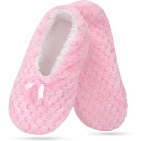 Soft Slipper Socks Warm Cozy Sleeper Non-Slip Sole Lined Socks for Women Home Spa Hotel
Soft Slipper Socks Warm Cozy Sleeper Non-Slip Sole Lined Socks for Women Home Spa Hotel