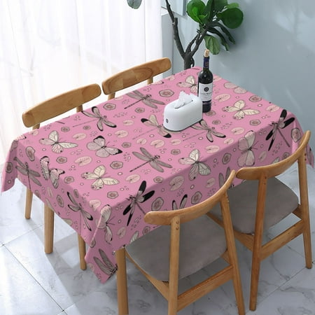 Tablecloth Dragonfly And Butterfly Flower Pattern Table Cloth For Rectangle Tables Waterproof Resistant Picnic Table Covers For Kitchen Dining/Party(54x72in)
Tablecloth Dragonfly And Butterfly Flower Pattern Table Cloth For Rectangle Tables Waterproof Resistant Picnic Table Covers For Kitchen Dining/Party(54x72in)