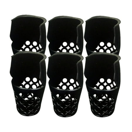 6pcs/set Basket Pool Table Plastic Web Practical Accessories Billiard Pockets