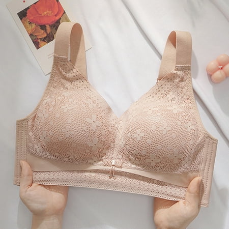 hoksml Comfortable Bras for Women Womens Solid Lace Lingerie Bras Plus Size Underwear Bralette Bras Comfortable Bra
hoksml Comfortable Bras for Women Womens Solid Lace Lingerie Bras Plus Size Underwear Bralette Bras Comfortable Bra