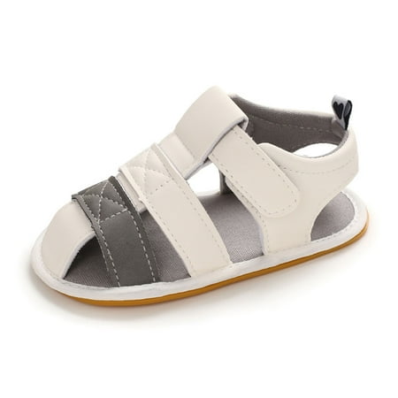 Infant Baby Boys and Girls Summer Walking Sandals Fashion Hollow Open-toe Sandals Casual Breathable Soft-sole Newborn Prewalker Shoes
Infant Baby Boys and Girls Summer Walking Sandals Fashion Hollow Open-toe Sandals Casual Breathable Soft-sole Newborn Prewalker Shoes