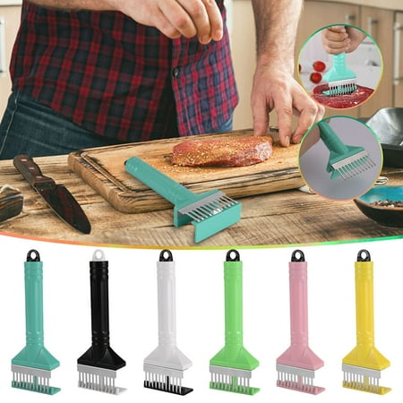 Kitchen Utensils & Gadgets Stainless Steel Loose Meat Needle Kitchen Press Steak Steak Tenderizer Needle Broken Tendon Tenderizer Stainless Steel Loose Meat Needle Kitchen Press Type Steak Steak T
Kitchen Utensils & Gadgets Stainless Steel Loose Meat Needle Kitchen Press Steak Steak Tenderizer Needle Broken Tendon Tenderizer Stainless Steel Loose Meat Needle Kitchen Press Type Steak Steak T