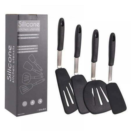 4 Pieces Silicone Turner Spatula Set Heat Proof Silicone Flexible Rubber Silicone Spatulas Silicone Cooking Utensil Set Egg Turner Pancake Flippers Kitchen Spatulas
4 Pieces Silicone Turner Spatula Set Heat Proof Silicone Flexible Rubber Silicone Spatulas Silicone Cooking Utensil Set Egg Turner Pancake Flippers Kitchen Spatulas
