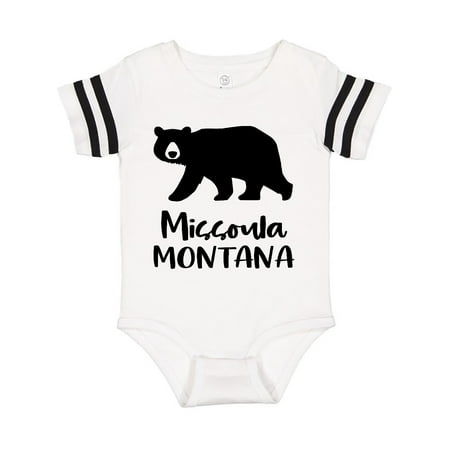 Inktastic Missoula Montana Black Bear Silhouette Gift Baby Boy or Baby Girl Bodysuit
Inktastic Missoula Montana Black Bear Silhouette Gift Baby Boy or Baby Girl Bodysuit