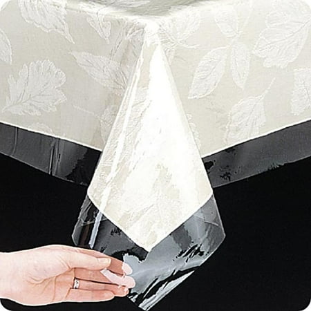 Splash Collection by Ben&Jonah Clear 3 Gauge Vinyl Tablecloth Protector Size 60 X90 Oval
Splash Collection by Ben&Jonah Clear 3 Gauge Vinyl Tablecloth Protector Size 60 X90 Oval