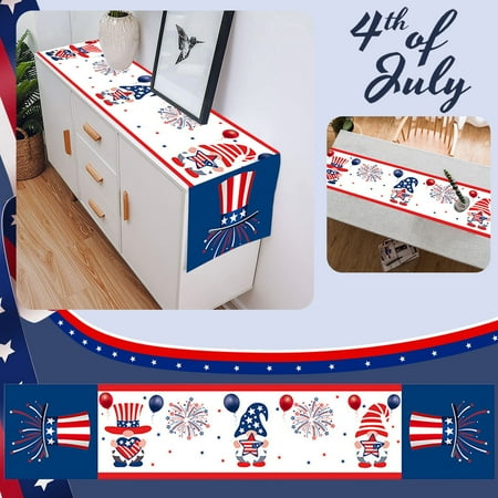Home Decor American Flag 4th July Patriotic Memorial Day Table Runner Independence Day Holiday Kitchen Table Decoration Indoor Outdoor Home Home Room Decor Wall Bedroom Party Decorations
Home Decor American Flag 4th July Patriotic Memorial Day Table Runner Independence Day Holiday Kitchen Table Decoration Indoor Outdoor Home Home Room Decor Wall Bedroom Party Decorations