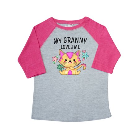 Inktastic My Granny Loves Me with Cute Kitten and Flowers Gift Toddler Boy or Toddler Girl T-Shirt
Inktastic My Granny Loves Me with Cute Kitten and Flowers Gift Toddler Boy or Toddler Girl T-Shirt