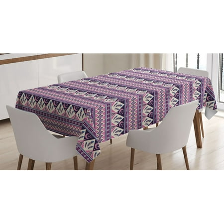 Aztec Tablecloth Retro Nordic Style Nighttime Composition Repetition Rectangle Satin Table Cover Accent for Dining Room and Kitchen 60 X 84 Multicolor by Ambesonne
Aztec Tablecloth Retro Nordic Style Nighttime Composition Repetition Rectangle Satin Table Cover Accent for Dining Room and Kitchen 60 X 84 Multicolor by Ambesonne