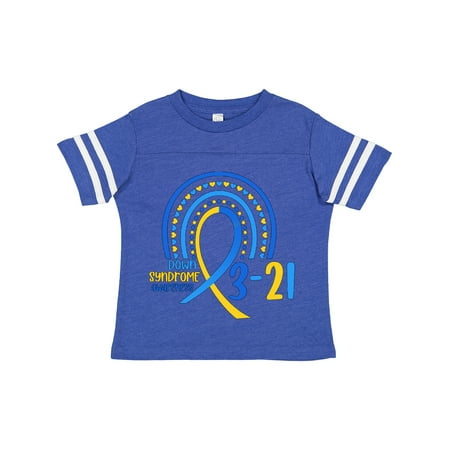 Inktastic 3-21 World Down Syndrome Day Blue and Yellow Rainbow Ribbon Gift Toddler Boy or Toddler Girl T-Shirt
Inktastic 3-21 World Down Syndrome Day Blue and Yellow Rainbow Ribbon Gift Toddler Boy or Toddler Girl T-Shirt