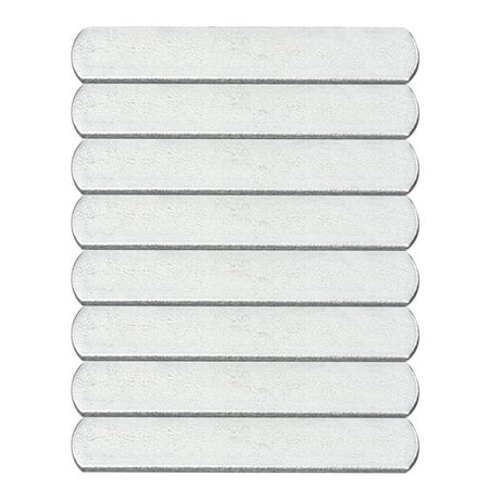 8Pcs Plated Steel Plates for Adjusted Weight Vest Leg Shin Guards Steel Plate