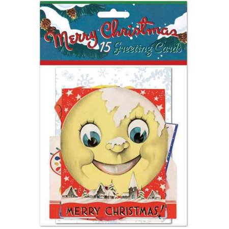 ISBN 9781595836366 product image for Vintage Christmas Cards Pack (15 Greeting Cards with Envelopes) | upcitemdb.com