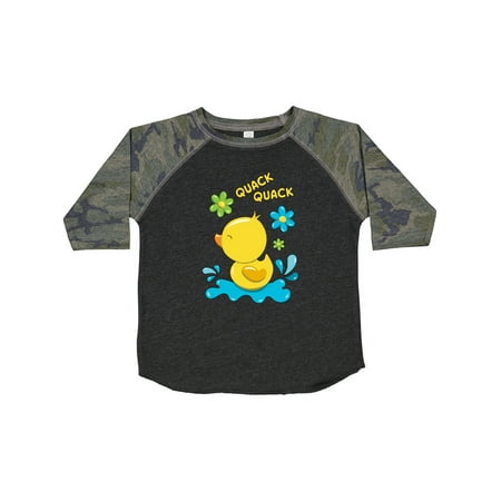 Inktastic Quack Quack Cute Duckling with Flowers Gift Toddler Boy or Toddler Girl T-Shirt
Inktastic Quack Quack Cute Duckling with Flowers Gift Toddler Boy or Toddler Girl T-Shirt