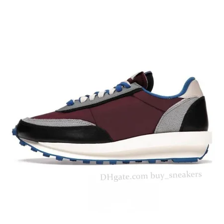 

Ldwaffle Running Shoes Sacais Waffles Sail nylon White Gum Black Bright Citron Fragment Grey Blue Game Royal Leather Suede Dark Iris Court Purple Sakai Vapur Sneaker