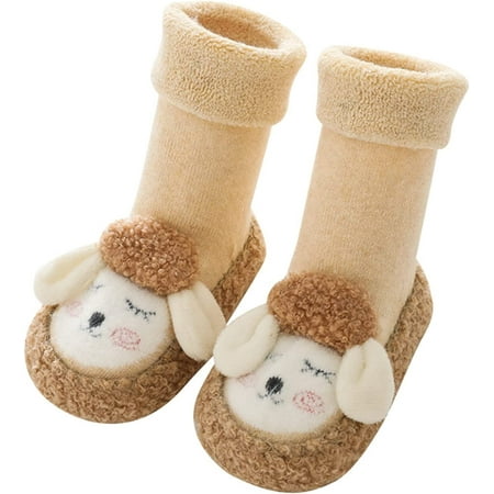 QWZNDZGR Indoor Outdoor Winter Warm Shoes Socks Shoes for First Steps Baby First-Walking Shoes Slip-On Shoes
QWZNDZGR Indoor Outdoor Winter Warm Shoes Socks Shoes for First Steps Baby First-Walking Shoes Slip-On Shoes