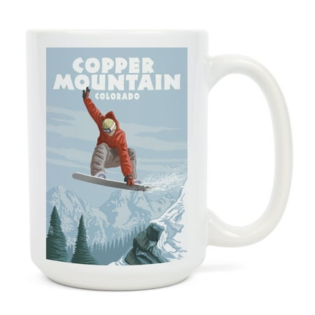 15 fl oz Ceramic Mug Copper Mountain Colorado Snowboarder Jumping Dishwasher & Microwave Safe
15 fl oz Ceramic Mug Copper Mountain Colorado Snowboarder Jumping Dishwasher & Microwave Safe