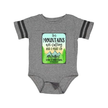 Inktastic The Mountains Are Calling- Smoky Mountain Tennessee Gift Baby Boy or Baby Girl Bodysuit
Inktastic The Mountains Are Calling- Smoky Mountain Tennessee Gift Baby Boy or Baby Girl Bodysuit