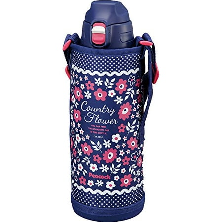 Peacock Water Bottle Stainless Bottle One Touch Type Navy Flower 1.0L AJC-F101 AKF// Cold
Peacock Water Bottle Stainless Bottle One Touch Type Navy Flower 1.0L AJC-F101 AKF// Cold