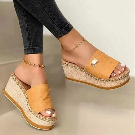 Women Sandals Mid Wedge Heels Summer Shoes Platform Sandals Women s Open Toe Wedge Sandals Ladies Light Casual Shoes A2
Women Sandals Mid Wedge Heels Summer Shoes Platform Sandals Women s Open Toe Wedge Sandals Ladies Light Casual Shoes A2