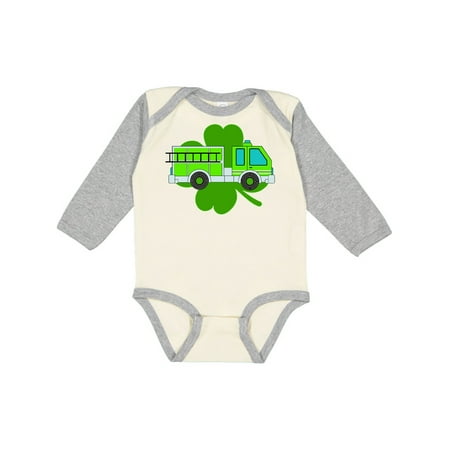 Inktastic St. Patrick s Day Green Fire Truck with Clover Gift Baby Boy or Baby Girl Long Sleeve Bodysuit
Inktastic St. Patrick s Day Green Fire Truck with Clover Gift Baby Boy or Baby Girl Long Sleeve Bodysuit