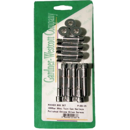 Gardner-Westcott C-80-08 Rocker Box Chrome Steel Socket-Head Bolt Kit