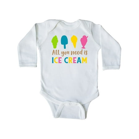 Inktastic All You Need Is Ice Cream - Blue Pink Yellow Green Gift Baby Boy or Baby Girl Long Sleeve Bodysuit
Inktastic All You Need Is Ice Cream - Blue Pink Yellow Green Gift Baby Boy or Baby Girl Long Sleeve Bodysuit