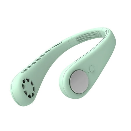 Portable Neck Fan with 1800mAh Battery USB Recharge Mini Electric Cooler for Outdoor Bladeless Will Not Hit Face & Hair Green
Portable Neck Fan with 1800mAh Battery USB Recharge Mini Electric Cooler for Outdoor Bladeless Will Not Hit Face & Hair Green