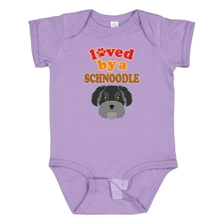 Inktastic Schnoodle Dog Lover Gift Gift Baby Boy or Baby Girl Bodysuit