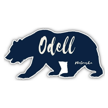 Oden Arkansas Souvenir 3x1.5-Inch Fridge Magnet Bear Design