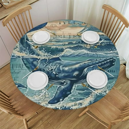 HAOXIT Skeleton Skull Elastic Edged Round Fitted Table Cloth Cover Round Tablecloth Home Decorative Tablecloth for Indoor Outdoor Kitchen Party 54-58
HAOXIT Skeleton Skull Elastic Edged Round Fitted Table Cloth Cover Round Tablecloth Home Decorative Tablecloth for Indoor Outdoor Kitchen Party 54-58