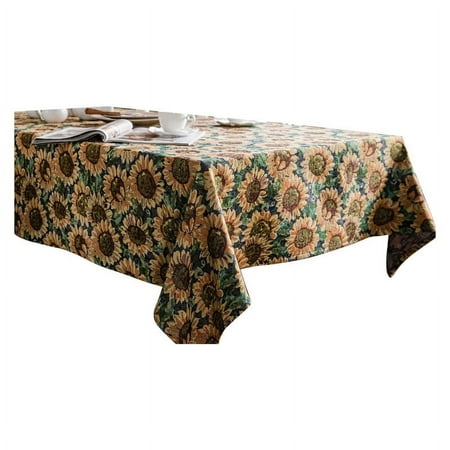 VERMON Tablecloth Tablecloth Rectangle Washable Oil-proof Thicker Soft Dust-proof Blue Flower Oil Painting Print Dinning Table Cover Home Supplies
VERMON Tablecloth Tablecloth Rectangle Washable Oil-proof Thicker Soft Dust-proof Blue Flower Oil Painting Print Dinning Table Cover Home Supplies