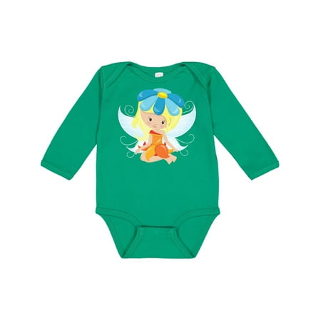Inktastic Cute Fairy Blonde Hair Fairy With Blue Flower Gift Baby Girl Long Sleeve Bodysuit
Inktastic Cute Fairy Blonde Hair Fairy With Blue Flower Gift Baby Girl Long Sleeve Bodysuit