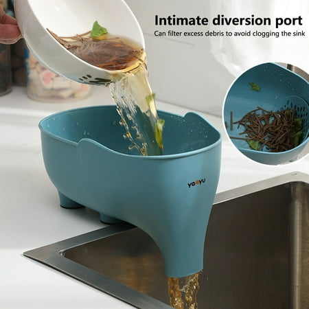 Yesbay Drain Basket High Capacity Drain Basket Bowl Washing Storage Basket for Home
Yesbay Drain Basket High Capacity Drain Basket Bowl Washing Storage Basket for Home