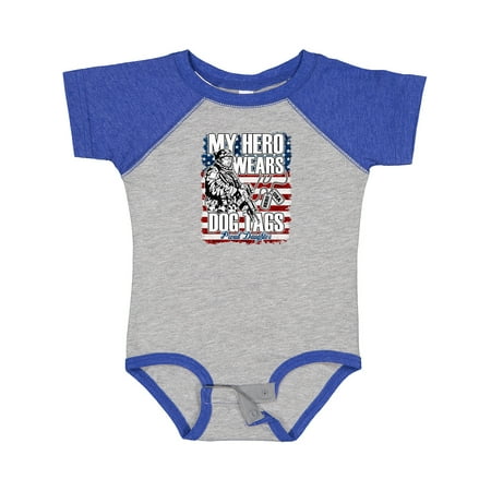 Inktastic Military Proud Daughter Hero Wears Dog Tags Girls Gift Baby Girl Bodysuit
Inktastic Military Proud Daughter Hero Wears Dog Tags Girls Gift Baby Girl Bodysuit