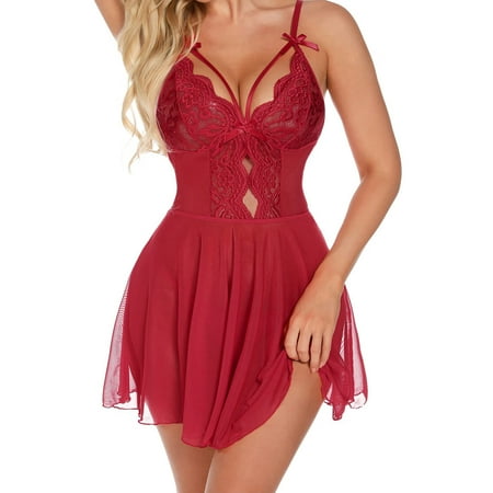 Mackneog Underwear Sets for Women Women Lingerie Lace Babydoll Chemise Sexy Nightgown Sleepwear Lace Lace Thong Plus Size Panties
Mackneog Underwear Sets for Women Women Lingerie Lace Babydoll Chemise Sexy Nightgown Sleepwear Lace Lace Thong Plus Size Panties