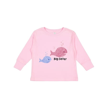 Inktastic Big Sister with Lil Brother Gift Toddler Toddler Girl Long Sleeve T-Shirt
Inktastic Big Sister with Lil Brother Gift Toddler Toddler Girl Long Sleeve T-Shirt