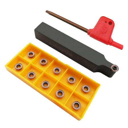 1pc SRDPN1616H08 16mm shank tool holder RPMT08T2 carbide inserts T15 wrench
1pc SRDPN1616H08 16mm shank tool holder RPMT08T2 carbide inserts T15 wrench