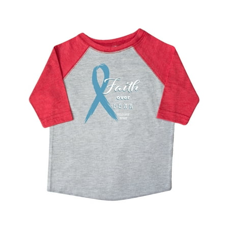 Inktastic Faith Over Fear Prostate Cancer Awareness Light Blue Ribbon Gift Toddler Boy or Toddler Girl T-Shirt
Inktastic Faith Over Fear Prostate Cancer Awareness Light Blue Ribbon Gift Toddler Boy or Toddler Girl T-Shirt