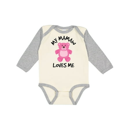Inktastic Mamaw Loves Me Girls Bear Granddaughter Gift Baby Girl Long Sleeve Bodysuit
Inktastic Mamaw Loves Me Girls Bear Granddaughter Gift Baby Girl Long Sleeve Bodysuit
