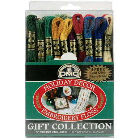 DMC Embroidery Floss Pack 8.7 Yards-Holiday Decor 30/Pkg