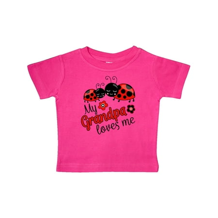 Inktastic My Grandpa Loves Me with Cute Ladybugs Gift Baby Boy or Baby Girl T-Shirt
Inktastic My Grandpa Loves Me with Cute Ladybugs Gift Baby Boy or Baby Girl T-Shirt