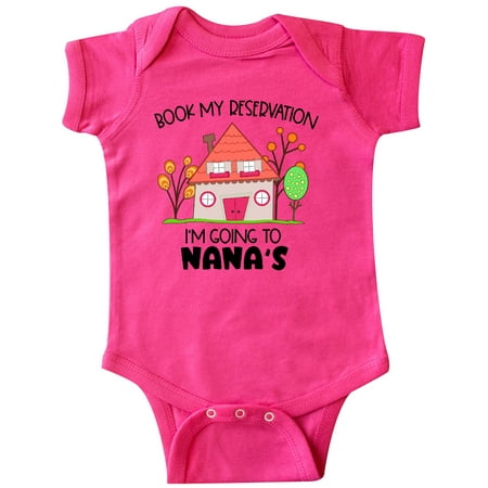 Inktastic Book my Reservation! I m Going To Nana s- House Gift Baby Boy or Baby Girl Bodysuit
Inktastic Book my Reservation! I m Going To Nana s- House Gift Baby Boy or Baby Girl Bodysuit