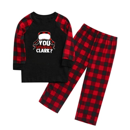Sleepwear For Christmas Family Matching Pajamas Cute Big Headed Print Pjs Plaid Long Sleeve Tops And Pants Soft Casusal Holiday Top T Shirt Sleepwear Trousers (Kid)
Sleepwear For Christmas Family Matching Pajamas Cute Big Headed Print Pjs Plaid Long Sleeve Tops And Pants Soft Casusal Holiday Top T Shirt Sleepwear Trousers (Kid)