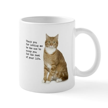 CafePress - Annoying Cat Mugs - 11 oz Ceramic Mug - Novelty Coffee Tea Cup
CafePress - Annoying Cat Mugs - 11 oz Ceramic Mug - Novelty Coffee Tea Cup
