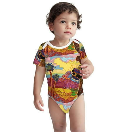 Haiem Beautiful African Woman Printed Unisex-Baby Short Sleeve Onesies Bodysuits Unisex Babies Snap-Up Rompers-3 Months
Haiem Beautiful African Woman Printed Unisex-Baby Short Sleeve Onesies Bodysuits Unisex Babies Snap-Up Rompers-3 Months