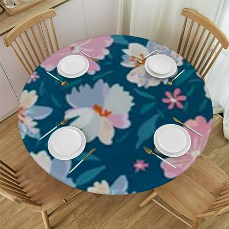 nygtbtfer Spring Flowers Fitted Tablecloth with Elastic Edge Wipeable Oil-Proof Stain-Resistant Table Cover Fits for Home Decor Indoor Outdoor Kitchen Party Tablecloth 46-50
nygtbtfer Spring Flowers Fitted Tablecloth with Elastic Edge Wipeable Oil-Proof Stain-Resistant Table Cover Fits for Home Decor Indoor Outdoor Kitchen Party Tablecloth 46-50