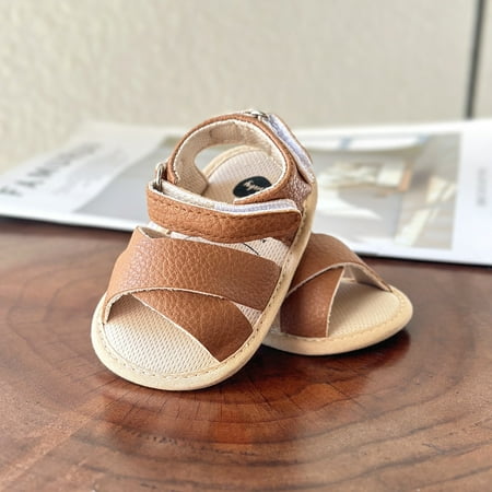 Baby Girls Sandals Hook And Loop Open Toe Soft Crib Shoes First Walker Shoes For Newborn Infant Spring And Summer
Baby Girls Sandals Hook And Loop Open Toe Soft Crib Shoes First Walker Shoes For Newborn Infant Spring And Summer