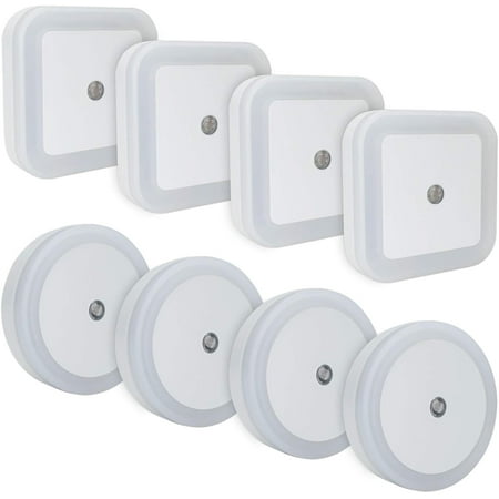 LINCO 8 Pack LED Night Light Plug-In with Auto Sensor Plug In Night Lights Wall Lamp-T003
LINCO 8 Pack LED Night Light Plug-In with Auto Sensor Plug In Night Lights Wall Lamp-T003