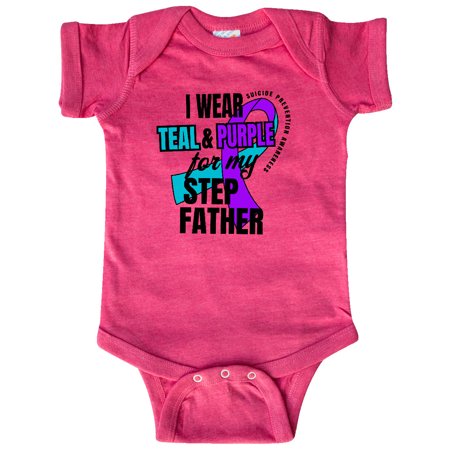 Inktastic Suicide Prevention I Wear Teal and Purple for My Step Father Gift Baby Boy or Baby Girl Bodysuit
Inktastic Suicide Prevention I Wear Teal and Purple for My Step Father Gift Baby Boy or Baby Girl Bodysuit