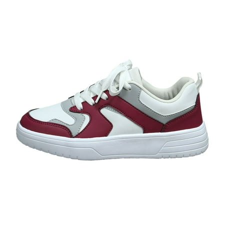 WuYIZon Womens Walking Shoes - Slip On Memory Foam Lightweight Sneakers For Gym Travel Work Couples Korean Version Of The Trend Lace Up Color Matching Board Shoes Breathable Light Sports Shoes
WuYIZon Womens Walking Shoes - Slip On Memory Foam Lightweight Sneakers For Gym Travel Work Couples Korean Version Of The Trend Lace Up Color Matching Board Shoes Breathable Light Sports Shoes